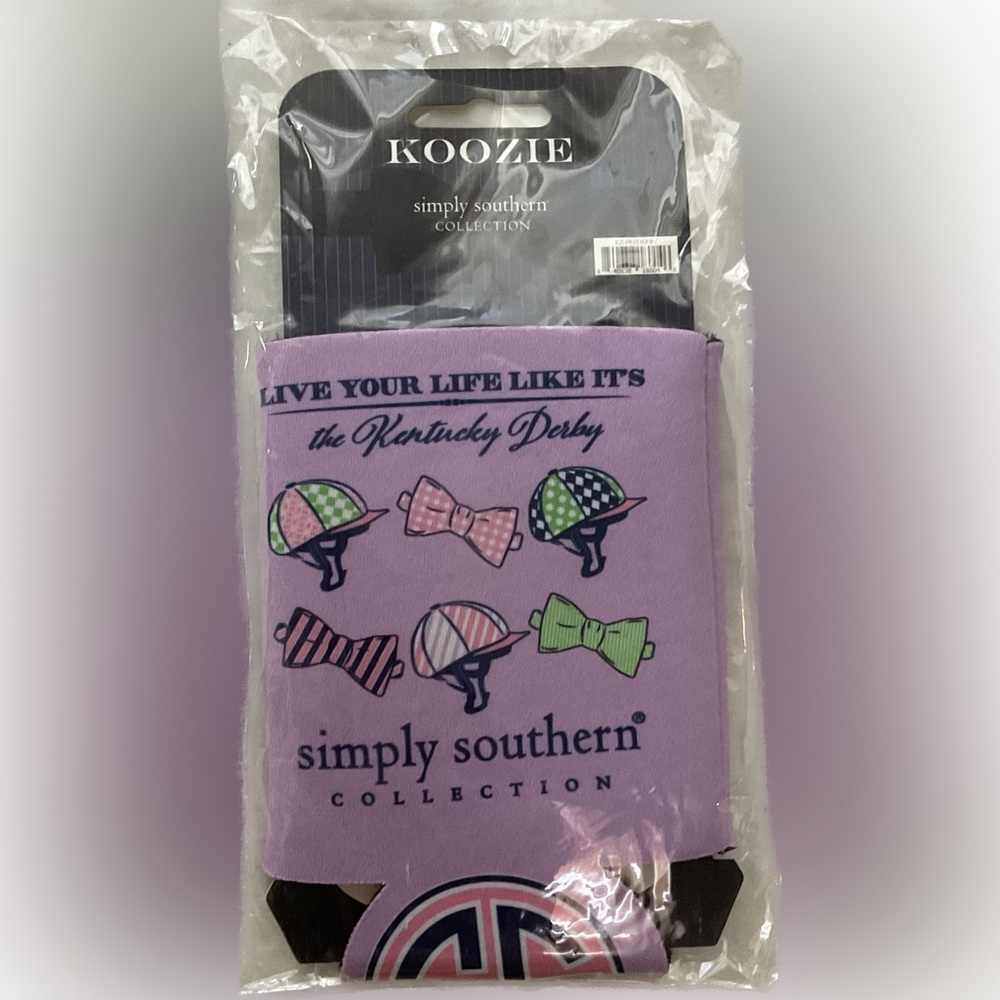 Simply Southern Kentucky Derby Lavender Drink Koozie